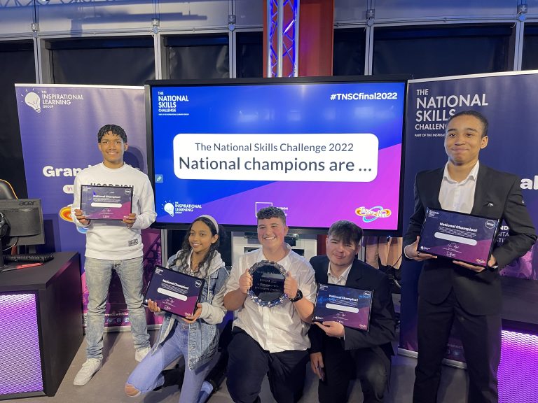 The Inspirational Learning Group crown 2022 National Skills Challenge champions