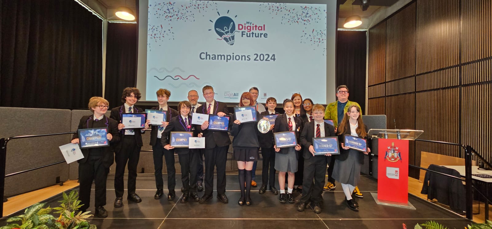 Pupils from Stoke-on-Trent compete in “My Digital Future” programme