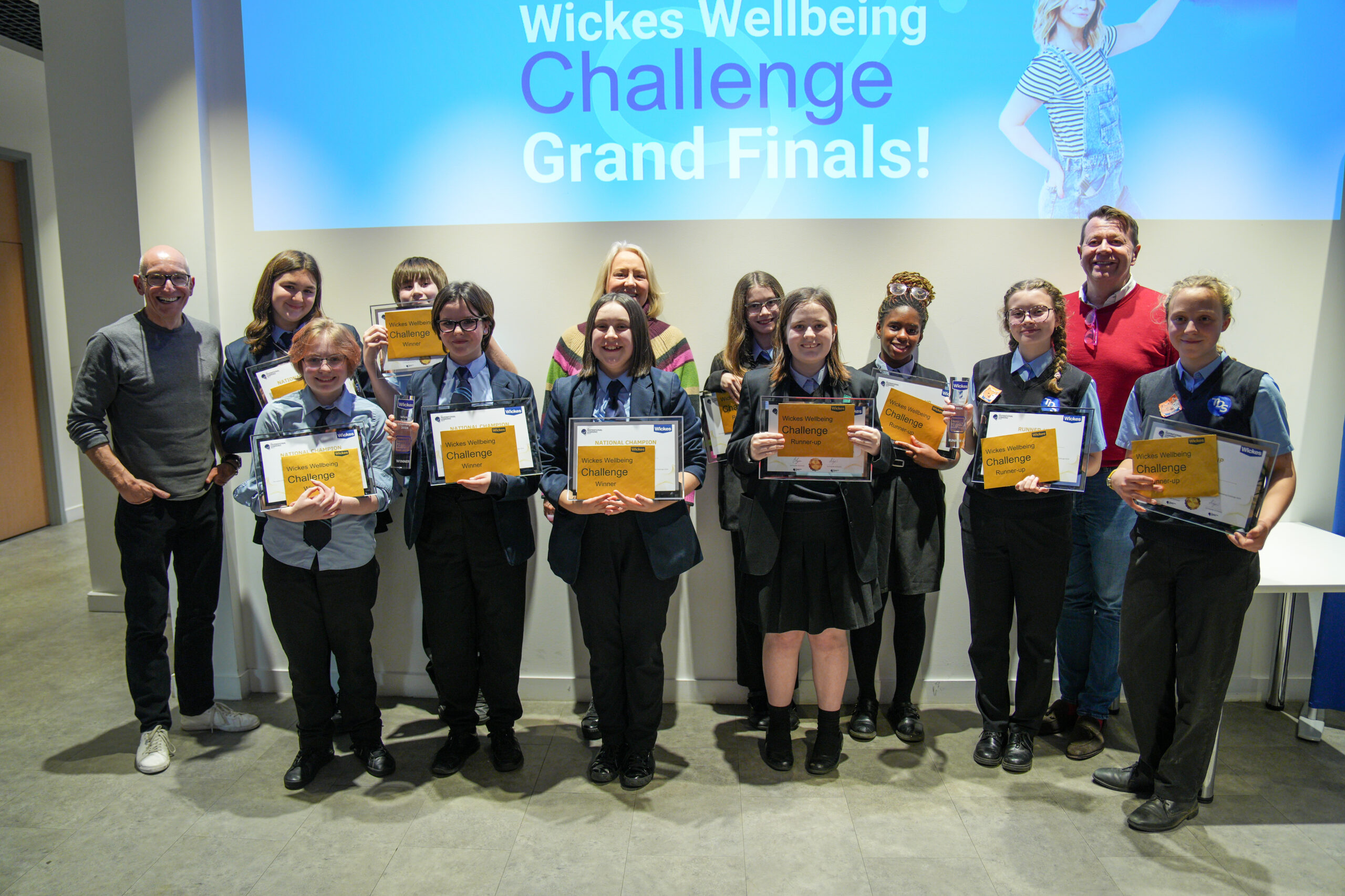 Students from Sholing crowned “Wickes Wellbeing Challenge” National Champions
