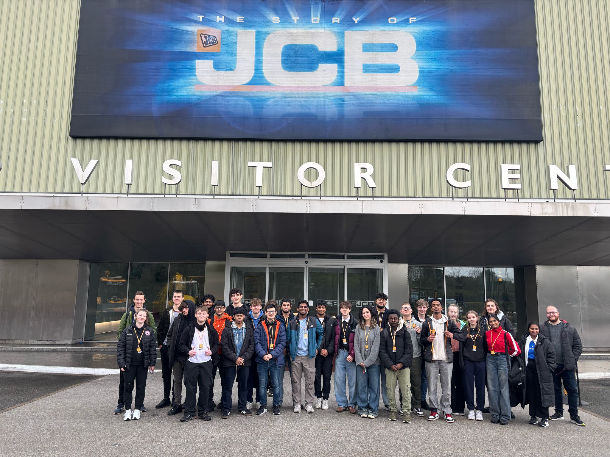 Staffordshire’s aspiring engineers visit world famous JCB headquarters and innovative Farm Urban 